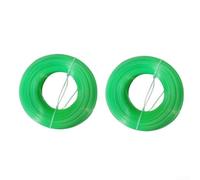 Durashmall Bobine de rechange en nylon pour débroussailleuse - 1,6 mm - 2 mm - Pour débroussailleuse - 2 rouleaux de 30 m chacun - 60 m au total - Kit d'outils de coupe de pelouse et jardin (1,6 mm