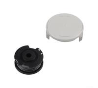 Durashmall Bobine et couvercle pour débroussailleuse Bosch ART 23SL 26SL OLT1825 OLT1831 RLT1830 Li P2000 P2001 P2002 P2003 P2004 P2005 P2006 P2200 CLGT2425H Pièce de rechange CG425H 03 Bleu ou Gris