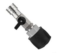 Durashmall Buse de nettoyeur haute pression réglable avec connexion rapide de 6,35 mm et valve pour un contrôle précis du débit d'eau, compatible avec les tuyaux d'arrosage et les tâches de nettoyage