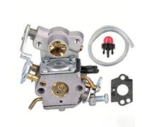 Durashmall C1M-W26 Kit de carburateur pour tronçonneuse Poulan P3314 P3516 P3416 P4018 PP3816 PP4218 avec ampoule et joint de conduite de carburant Pièces de rechange pour machines de jardin Petit