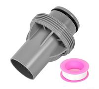 Durashmall Cartouche de sable pour piscine hors sol 38 mm pour Coleman et modèles P6916 Matériau ABS robuste Installation facile Prévention des fuites (simple + ruban PTFE)