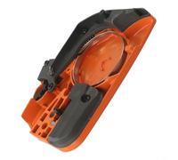 Durashmall Couvercle latéral d'embrayage de frein de chaîne pour tronçonneuse 445 450 pièces remplace 544097902 544097901 pour modèles 445E 450E Accessoires d'équipement de jardin