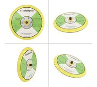 Durashmall Disque de ponçage de 2,5 cm à 15,2 cm, plaque de rechange de polissage pour ponceuse orbitale pneumatique DA M6 M8 filetage haut 12 000 tr/min pour meubles de voiture, accessoire de meulage