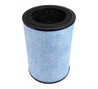 Durashmall Filtre purificateur d'air instantané HSE1500 avec couche de charbon actif pour nettoyage de l'air à la maison et au bureau, installation facile