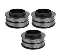 Durashmall Greenworks 2930507 GST1246 GD40BC GD40BCB Lot de 3 bobines et fil de rechange pour gazon Greenworks 2930507 GST1246 GD40BC GD40BCB