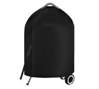 Durashmall Housse de protection imperméable pour barbecue à gaz 210D Oxford résistant aux UV et au vent avec sac de rangement pour Weber et autres Outdoo 67 x 66,5 x 91,4 cm