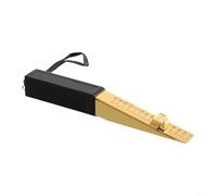 Durashmall Jauge d'épaisseur pour porte coupe-feu, pour mesure de l'écart de porte de 1 à 15 mm avec outil plaqué cuivre de 0,5 mm, pour porte coupe-feu, écart de planéité maison et ingénierie