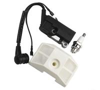 Durashmall Kit de filtre à air bobine d'allumage, pour tronçonneuse 4500 5200 5800, accessoires pour tronçonneuse 45 cc, 52 cc, 58 cc, à gaz chinois, remplacement de scie à gaz