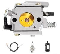 Durashmall Kit de remplacement professionnel pour moteur à carburant avec tuyau de carburant haute tension et filtre à huile pour différents modèles de scie, installation facile, entretien complet