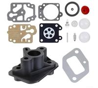 Durashmall Kit de réparation de carburateur - Joint collecteur d'admission pour brosse de tondeuse à gazon 52CC 43CC pour TU26 BC430 CG330 CG430 CG520 1E40F-5 44F-5