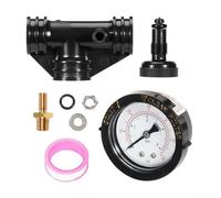 Durashmall Kit de soupape de décharge d'air pour Pentair pour filtre à sable Triton II modèles TR140 TR40 TR50 TR60 montré TR100 avec manomètre joints toriques et clé pour systèmes de piscine et spa