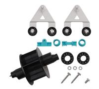 Durashmall Kit de turbine A-Frame AXV621DAT pour Hayward Pool for Plus for Ultra All pour Navigator pour Aquadroid Diver Dave for Wanda The Whale avec roulements de turbine principaux et rouleaux