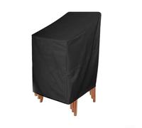 Durashmall Lot de 1 à 3 housses de chaise de jardin imperméables, protection contre la pluie, la neige, la poussière et la poussière - Étui de protection robuste avec ourlet réglable pour chaises