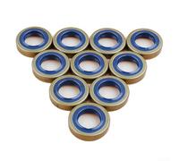 Durashmall Lot de 10 joints d'huile pour tronçonneuse 61 66 266 268 272 272XP - Numéro de pièce de rechange 503260204