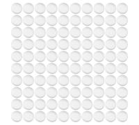 Durashmall Lot de 100 étuis de rangement pour pièces de monnaie - 16 mm - En plastique transparent - Pour pièces commémoratives - Double étanchéité - Protection contre l'oxydation et l'humidité