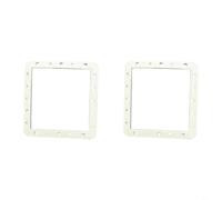 Durashmall Lot de 2 rondelles SPX1091G pour écumoire automatique Hayward, joint de rechange pour pièces de filtre de piscine Dyna-Skim SP1091LX SP1091WM, accessoire de joint facile à installer pour la