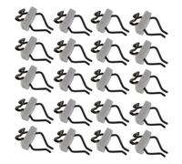Durashmall Lot de 20 fixations de panneau de porte avec cales absorbant les chocs et renfort en fil métallique pour Ford modèles 1975, clips de chargement pour installation intérieure de véhicule