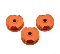 Durashmall Lot de 3 bobines de fil pour débroussailleuse McGregor MET6032 MET4530 MET3525 GGT600G pour WG100E WG104E WG105 WG108 WG109 WG110E WG112E WG113 WG115 WG117 WG118 WG119E