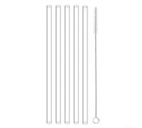 Durashmall Lot de 5 pailles de rechange pour bouteille d'eau ThermoFlask de 1,2 l avec brosse de nettoyage, résistantes à la chaleur jusqu'à 100 °C