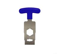 Durashmall Outil de démontage de piscine avec poignée pour bouchons de retour de piscine hors et creusée, outils de démontage pour raccords de jet SP1419A-SP1419E, construction en acier inoxydable