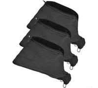 Durashmall Sac de collecte de poussière de rechange pour scie à onglets 255, housse anti-poussière avec fermeture éclair pour une capture efficace de la sciure, pour machines de découpe de 25,4 cm et