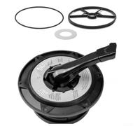 Durashmall SPX0714BA SP0714T Couvercle de valve et poignée pour systèmes de filtre à sable Hayward Pro VL HCF S200 Series Coque de e rechange pour modèles S210t93SFT HCV20715 Facile à installer