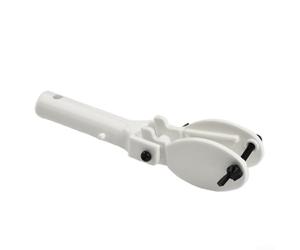 Durashmall Support de tablette de piscine pour Pentair 542068 Adaptateur pour perche télescopique Outil de nettoyage de piscine Blanc