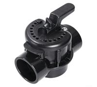 Durashmall Vanne de dérivation 2 voies pour Pentair 263038 4724 4716, pièce d'équipement de piscine en PVC de 3,8 cm avec contrôle efficace du débit et manipulation facile pour système de plomberie de
