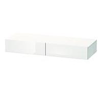 DuraStyle Duravit match0 DS827104943 120 x 44 cm, 2 tiroirs, graphite mat / basalte mat, avec support console