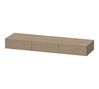 DuraStyle Duravit match0 DS827203535 150 x 44 cm, 3 tiroirs, chêne terra, avec support console