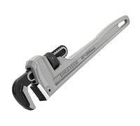 DURATECH Clé Serre-Tubes Droite en Aluminium Robuste 250 mm | Construction Aluminium, Réglable, Grande Ouverture, Outil de Plomberie