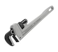 DURATECH Clé Serre-Tubes Droite en Aluminium Robuste 350 mm | Construction Aluminium, Réglable, Grande Ouverture, Travaux de Plomberie