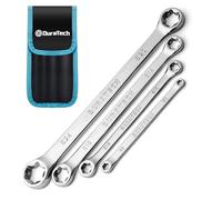 DURATECH Jeu de 4 clés à double œil E-Torx, E6-E24, 4 pièces