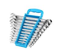 DURATECH Jeu de Clés Mixtes, 11 Pièces 8-19 mm | 12 Pans, Acier Cr-V, Tailles Métriques, Plateau de Rangement