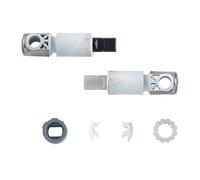 Duravit 1930 Jeu d’amortisseurs d’abattant WC, 1004310000,