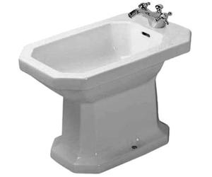 Duravit 1930 Standidet, avec trop-plein, avec table de robinetterie, 0267100000, Couleur: Blanc