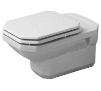 Duravit 1930 - WC suspendu, 355 mm x 580 mm, blanc - toilettte, avec WonderGliss 01820900001