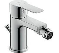 Duravit A . raccord de bidet 2000 A12400001010 chromé , tige de traction, saillie 118mm, avec tige de traction garniture de vidange