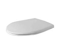 Duravit Design Classics WC -Siège Duraplus 0066810000 Charnières en acier inoxydable, blanc , sans fermeture amortie