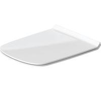 Duravit Siège WC DuraStyle 0060590000 Blanc, charnières Inox
