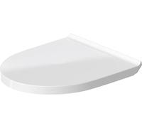 Duravit Abattant WC Durastyle Basic, Abattant WC avec amortisseur de fermeture, Abattant Toilette en Uréa-Duroplast