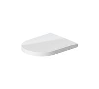 Duravit Abattant WC ME by Starck 0020010000 – charnières inox, sans fermeture amortie – blanc