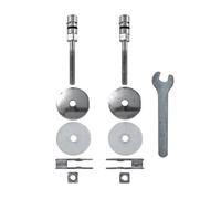 Duravit Architec Jeu de charnières d’abattant WC avec/sans frein de chute, 0061581000,