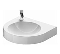 Duravit Architec lavabo 0449580000 57,5 x 52 cm, blanc , sans trop-plein