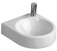 Duravit Architec lavabo 38x36 cm semi-circulaire classique blanc brillant 0766350008