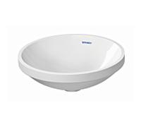 Duravit Architec lavabo à encastrer 0319370000, Ø37,5 cm, blanc , installation par le bas