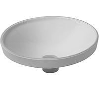 Duravit Architec - Lavabo sans trou sans trop-plein, diamètre 38 cm, blanc - lavabo 0319370000