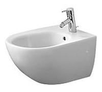 Duravit Architec mur Bidet 2531150000 avec trop - plein, avec le trou du robinet, blanc
