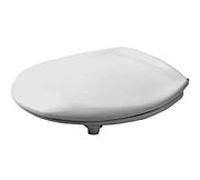 Duravit Duravit Abattant WC Architec Vital sans abaissement, charnières acier inox, blanc Quantité:1