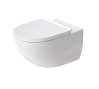 Duravit Architec - WC suspendu avec abattant SoftClose, Rimless, DuraShield, blanc 45726900A1